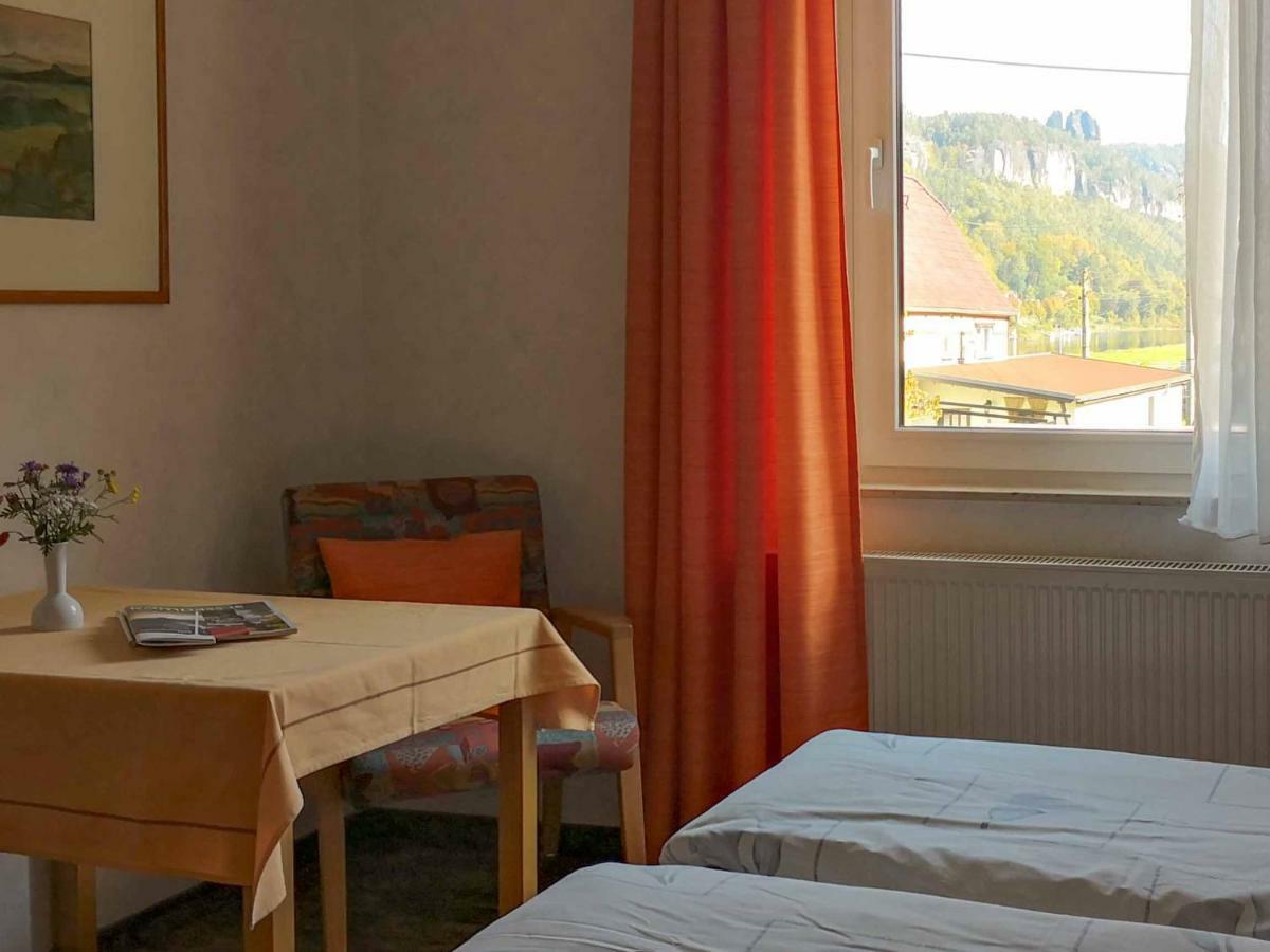 Ferienappartements Elbaussicht - Krippen Bad Schandau Dış mekan fotoğraf